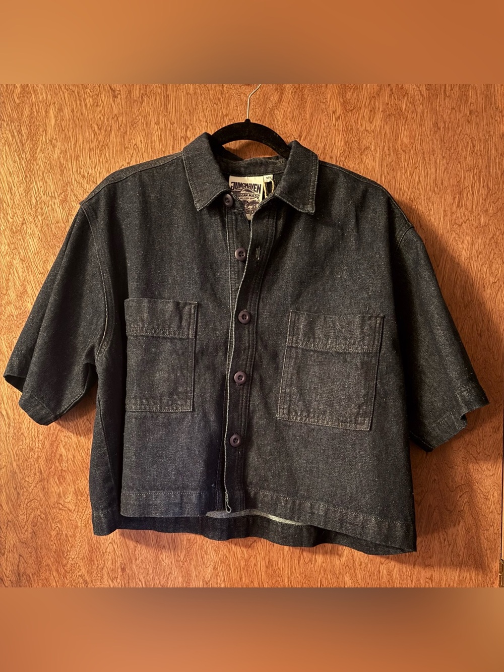Jungmaven Dark Denim Phinney Shirt